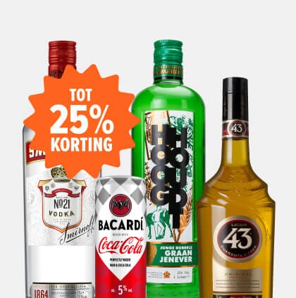 Actieknallers met korting tot 25%